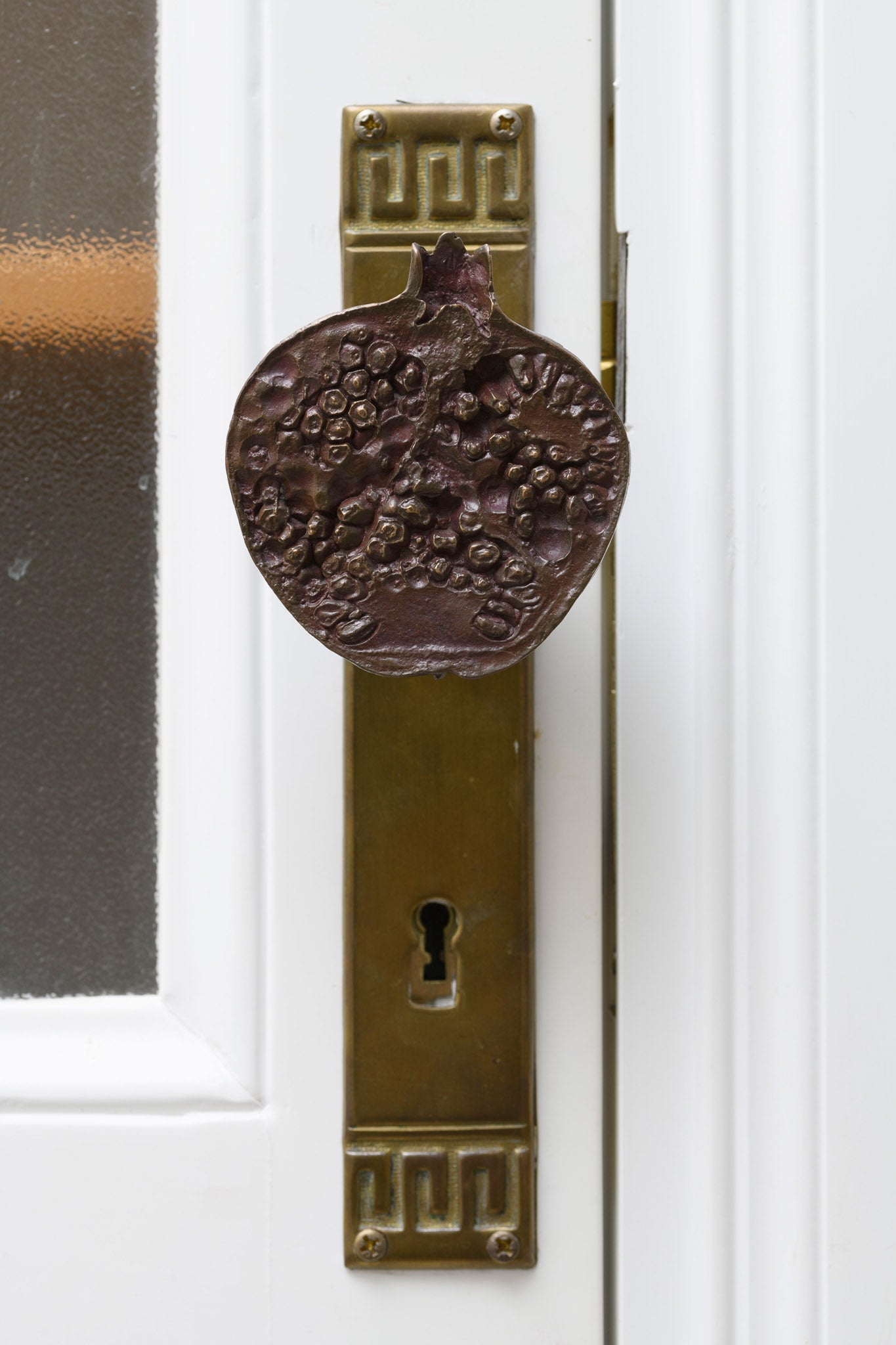 Half Pomegranate Door Knob (Large)