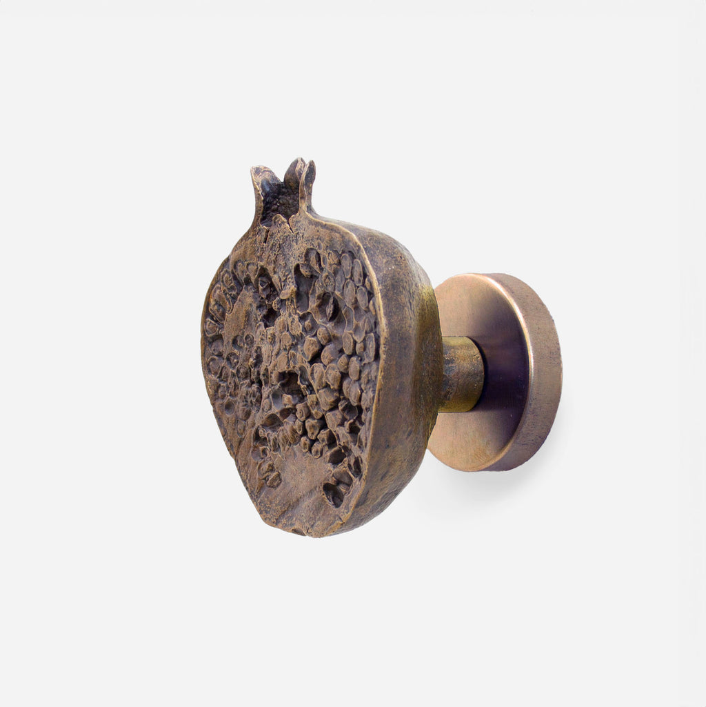 Half Pomegranate Door Knob (Large)